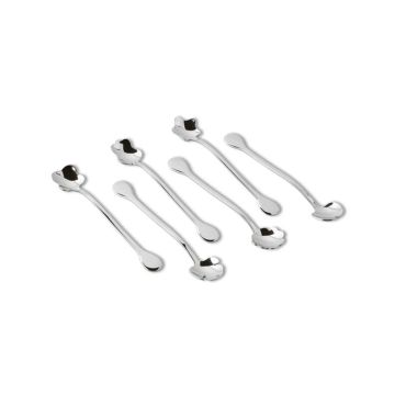 Sambonet Flower Party Spoons, Set of 6