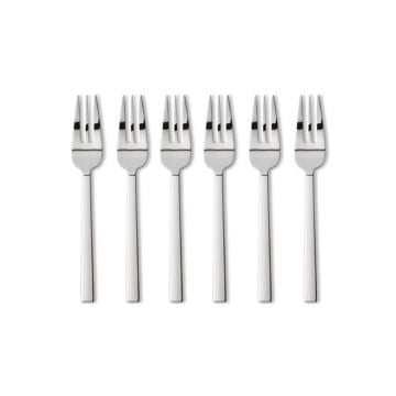 Sambonet Neutra Dessert Forks, Set of 6