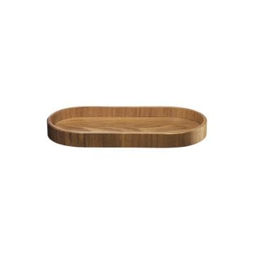 ASA Selection Wood Oval Tray, Beige