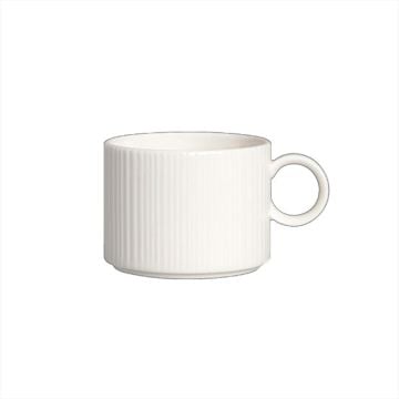 Steelite Concorde Can Tea Cup and Saucer