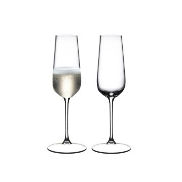 Riedel GRAPE@RIEDEL Flute Glasses, Set of 2
