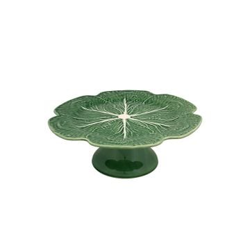 Bordallo Pinheiro Cabbage Cake Stand, 31cm