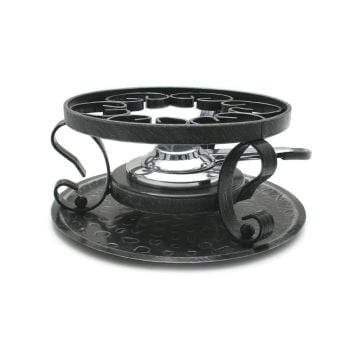 Swissmar Wrought Iron Rechaud with Fondue Burner
