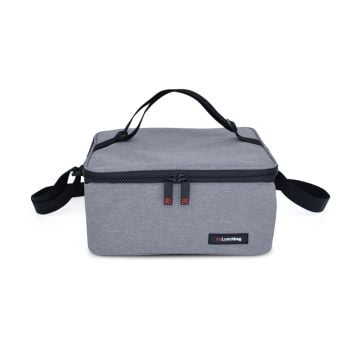 IRIS Thermal Insulated MyLunch Bag Grey, 6.5L