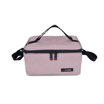 IRIS Thermal Insulated MyLunch Bag Pink, 6.5L