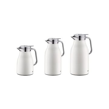 Alfi Skyline Thermal Carafe, Coconut White and Chrome