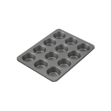 Wilton Silver Non-Stick Muffin Pan, 12 Cavities