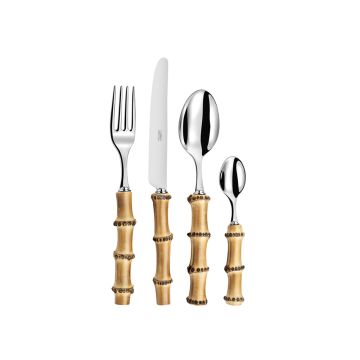 Capdeco Bamboo Cutlery, Set of 24