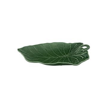 Bordallo Pinheiro Sunflower Leaf Centerpiece, 42 cm