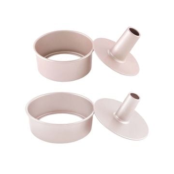 CHEFMADE Non-Stick Angel Food Cake Pan with Loose Bottom
