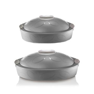 Enjoy Gourmet Tuttocaldo Thermal Server, Grey