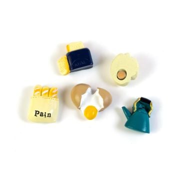 Trendform Petit Déjeuner Magnets, Set of 5
