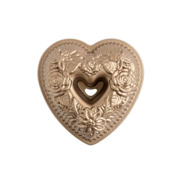 Nordic Ware Floral Heart Bundt Pan