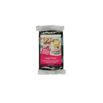 FunCakes Raven Black Sugar Paste, 250g