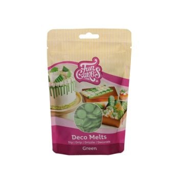 FunCakes Deco Melts Green, 250g
