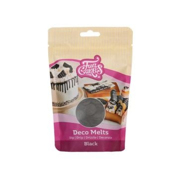 FunCakes Deco Melts Black, 250g