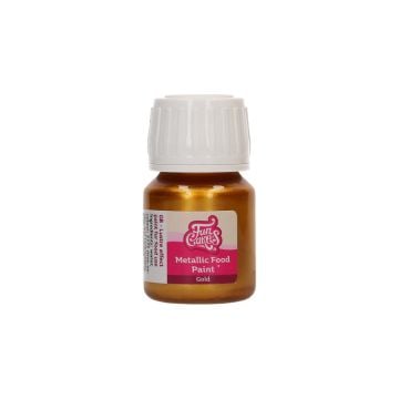 FunCakes Metallic Gold Food Paint, 30ml