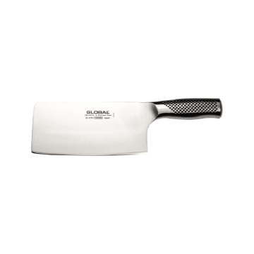 Global Classic Chop and Slice Chinese Cleaver, 17.5cm
