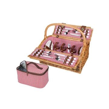 Küchenprofi Cilio Rivoli Picnic Basket for 4 People