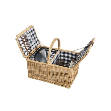 Küchenprofi Cilio Lugano Picnic Basket for 4 People