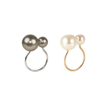 Kim Seybert Pearl Napkin Rings, Set of 4