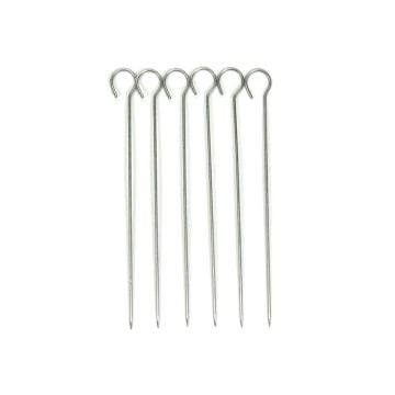 Regency Wraps Steel Turkey Lacers, Set of 6
