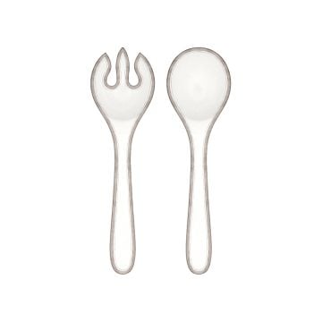 Le Cadeaux Rustica Salad Server, Set of 2
