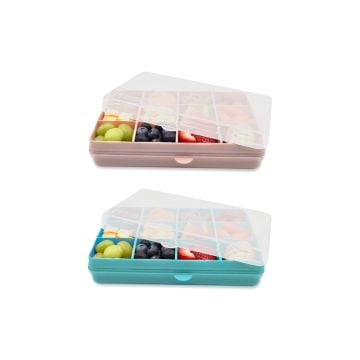 Melii Snackle Box, 12 Compartments