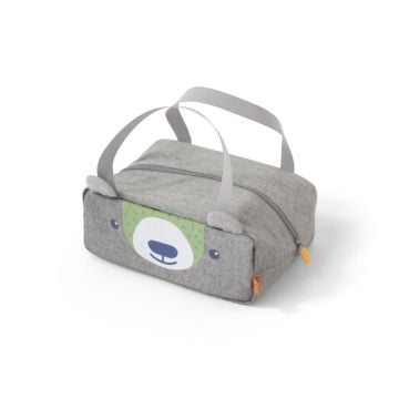 Monbento Wonder Travel Insulated Lunch Bag, Green Bear