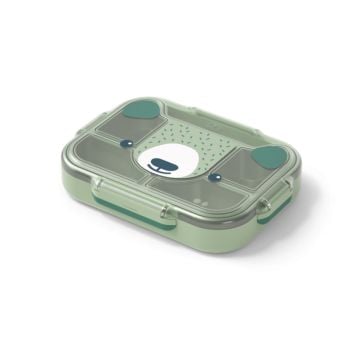 Monbento Wonder Kids Lunch Box, Green Bear