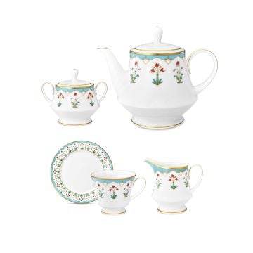 Noritake Royal Blossom Tea Service, Set of 27