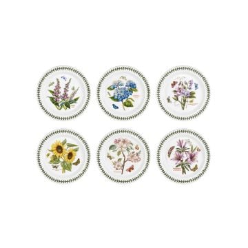 Portmeirion Botanic Garden Dinner Plates, Set of 6