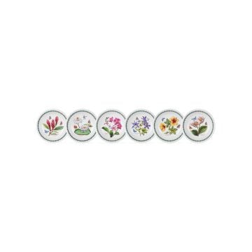 Portmeirion Exotic Botanic Garden Pasta Plates, Set of 6