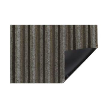 Chilewich Even Stripe Shag Utility Mat, Mocha