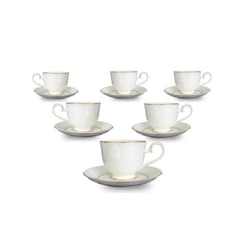 Noritake Purity Gold Tea Service, Set of 29