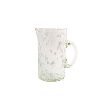 Lafiore Pitcher, White Confetti