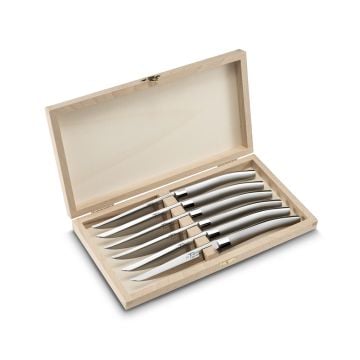 Capdeco Le Thiers Matte Steak Knives, Set of 6