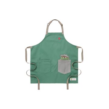 Hedley &amp; Bennett Kids Apron Limited Edition Sesame Street Oscar The Grouch