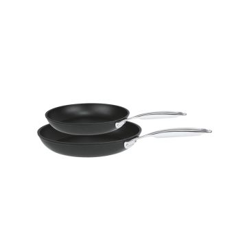Cristel Castel'Pro Ultralu Non-Stick Frying Pans, Set of 2