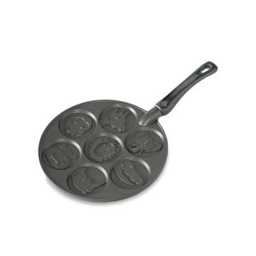 Nordic Ware Zoo Animals Pancake Pan, 7 Cavities