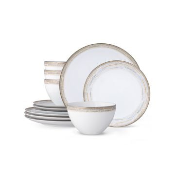 Noritake Raylan Dinnerware, Set of 33
