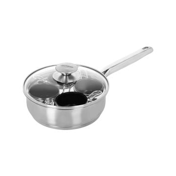 Demeyere Resto Egg Poacher, 4 Inserts