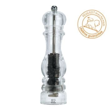 Peugeot Nancy Acrylic Pepper Mill, 22 cm
