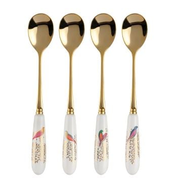 Portmeirion Sara Miller Chelsea Tea Spoons 4-Piece Set