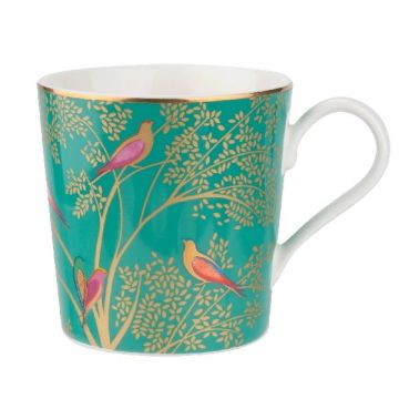 Portmeirion Sara Miller Chelsea Mug, Green, 340ml 