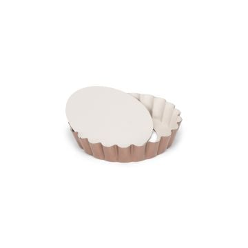 Patisse Ceramic Mini Quiche Pan with Loose Bottom
