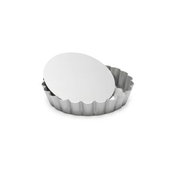 Patisse Silver Top Mini Quiche Pan