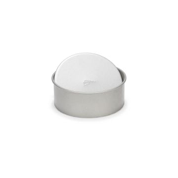 Patisse Silver Top Round Deep Cake Pan with Loose Bottom