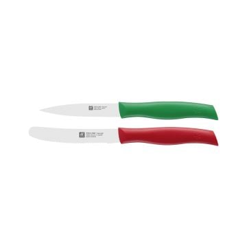 ZWILLING TWIN Grip Knives Mixed Colors, Set of 2