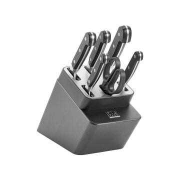 ZWILLING Pro Self Sharpening Knife Block Anthracite, Set of 7